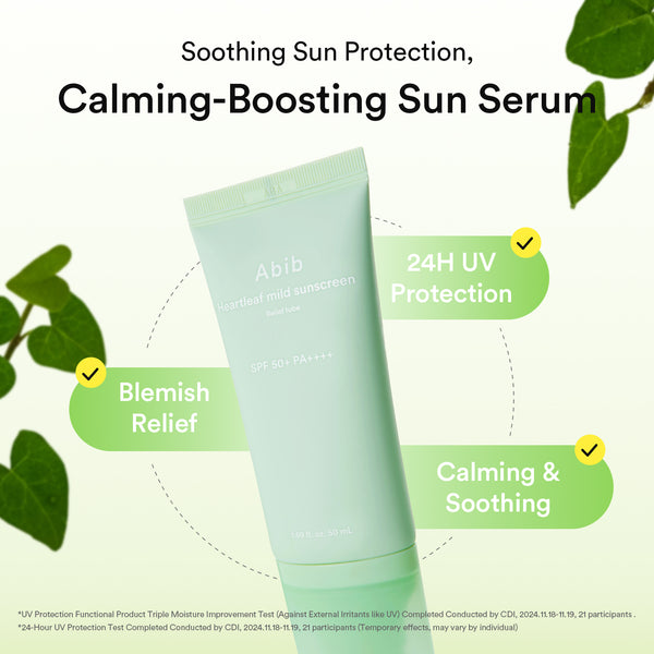 Heartleaf Mild Sunscreen Relief Tube 50ml