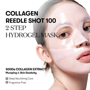 Collagen Reedle Shot 100 2 step Hydrogel Mask