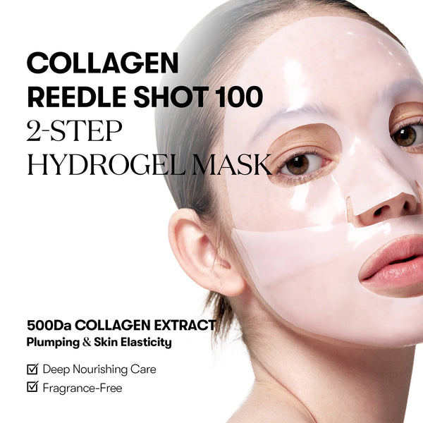Collagen Reedle Shot 100 2 step Hydrogel Mask