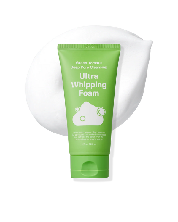 Green Tomato Deep Pore Cleansing Ultra Whipping Foam 120g