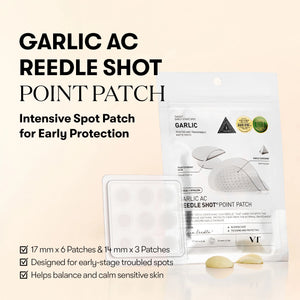 GARLIC AC REEDLE SHOT POINT PATCH 9ea