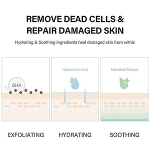 Heartleaf BHA Peeling Pad (60 stk)