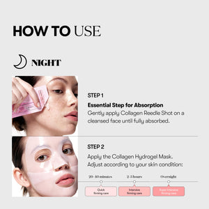 Collagen Reedle Shot 100 2 step Hydrogel Mask
