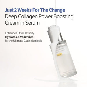 Deep Collagen Power Boosting Cream In Serum 30ml
