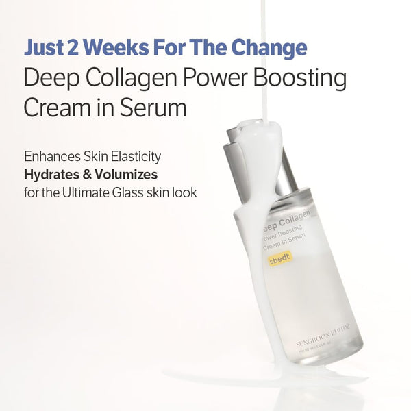 Deep Collagen Power Boosting Cream In Serum 30ml