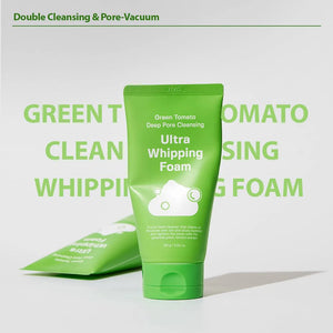 Green Tomato Deep Pore Cleansing Ultra Whipping Foam 120g