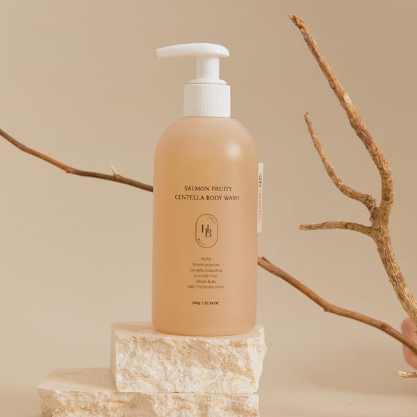 Salmon Fruity Centella Body Wash 300g