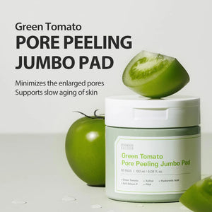 Green Tomato Pore Peeling Jumbo Pad 180ml