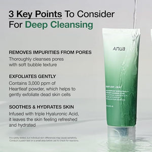 Heartleaf Quercetinol Pore Deep Cleansing Foam 150ml