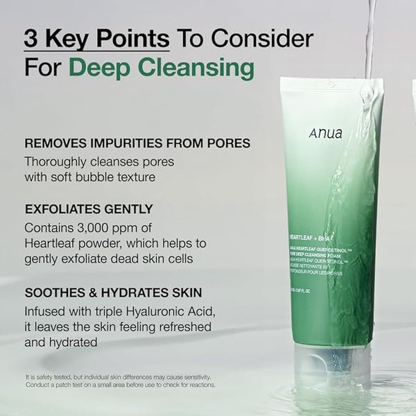 Heartleaf Quercetinol Pore Deep Cleansing Foam 150ml