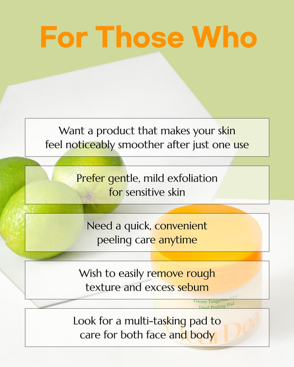 Mild Dual Peeling Pad 140ml/ 50 pads