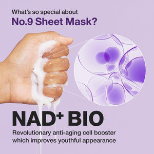 No.9 NAD Bio Lifting-sil Full Face Mask Set (4stk)