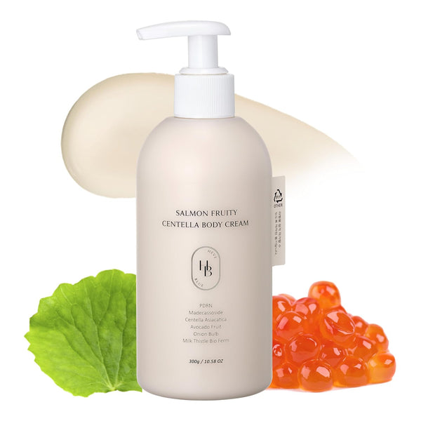 Salmon Fruity Centella Body Cream 300g