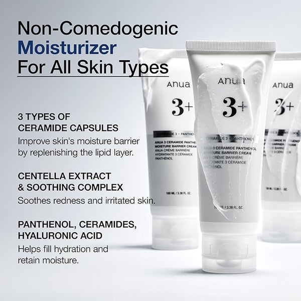 3 Ceramide Panthenol Moisture Barrier Cream 100ml