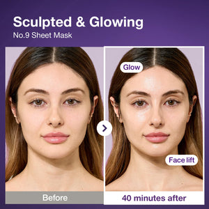 No.9 NAD Bio Lifting-sil Full Face Mask Set (4stk)