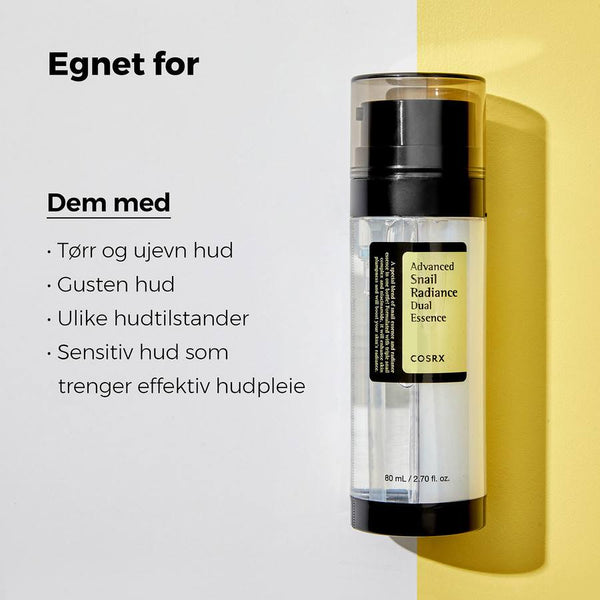 Advanced Snail Radiance Dual Essence 80ml