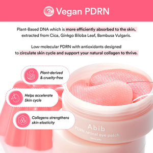 PDRN Retinal Eye Patch Glow Jelly 84g