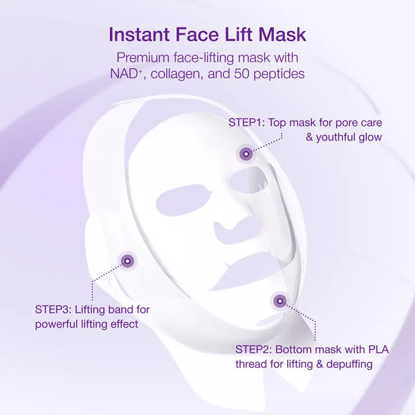 No.9 NAD Bio Lifting-sil Full Face Mask Set (4stk)