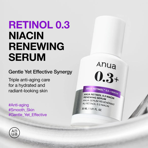 Retinol 0.3 + Niacin Renewing Serum 30m