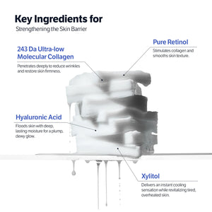 Deep Collagen Retinol Power Boosting Pad 190ml (100pcs)