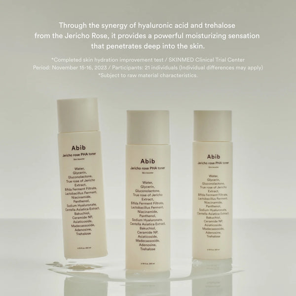 Jericho rose PHA toner skin booster 200ml