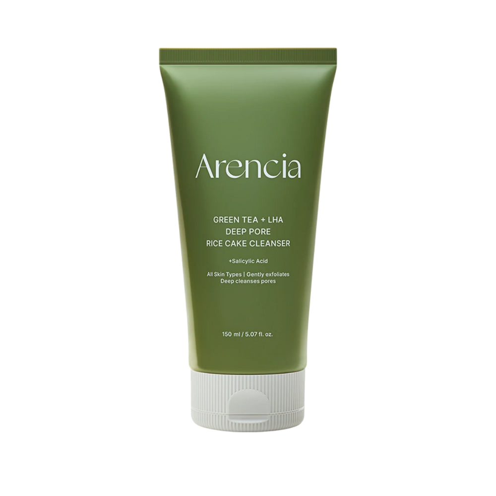 Green Tea + LHA Deep Pore Rice Cake Cleanser 150ml