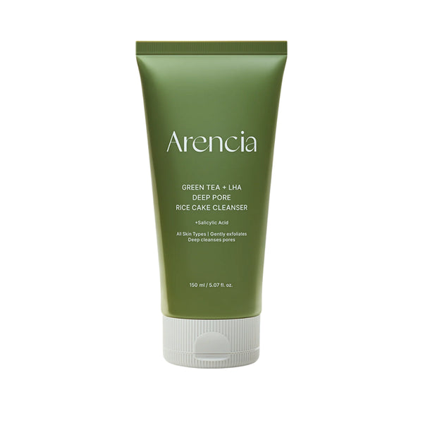 Green Tea + LHA Deep Pore Rice Cake Cleanser 150ml