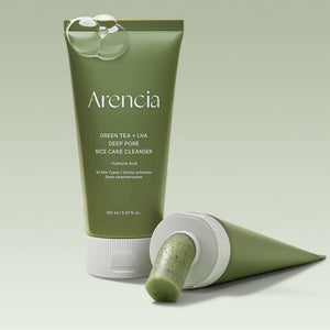 Green Tea + LHA Deep Pore Rice Cake Cleanser 150ml