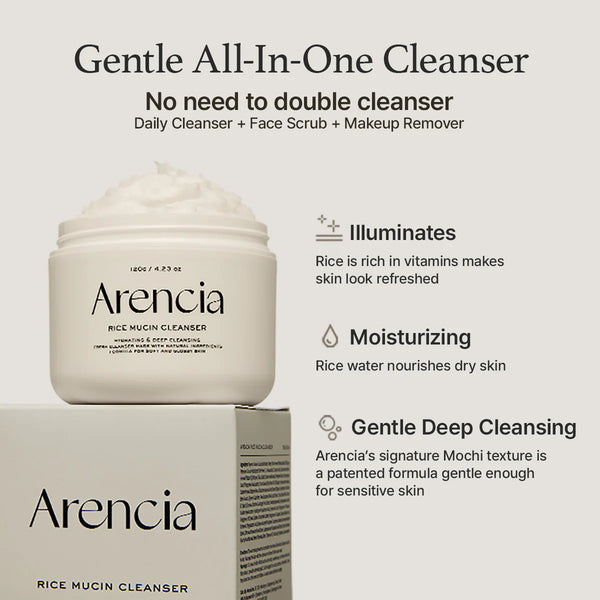 Rice Mucin Face Cleanser 120G