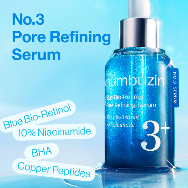 No.3 Blue Bio-Retinol Pore Refining Serum 30ml