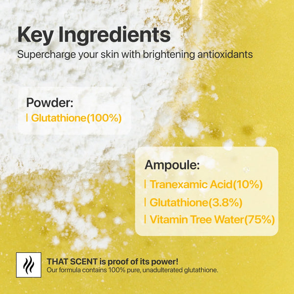 No.5 Glutathione TXA Advanced Dark Spot Ampoule Concentrate (10g+0.7g)