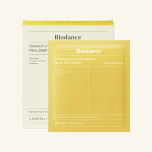 Radiant Vita Niacinamide Real Deep Mask 4 stk