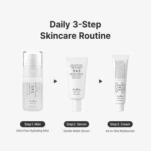 345 Travel Set (Mist 60ml+Serum 15ml+Cream 15ml)