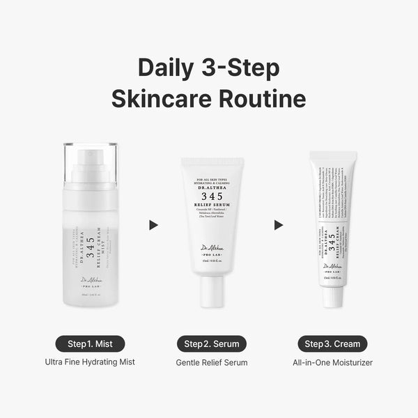 345 Travel Set (Mist 60ml+Serum 15ml+Cream 15ml)