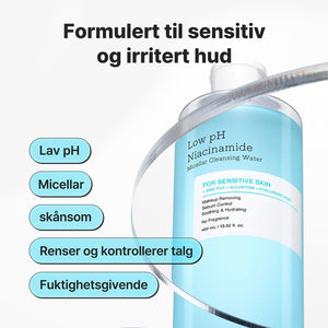 Low pH Niacinamide Micellar Cleansing Water 400ml
