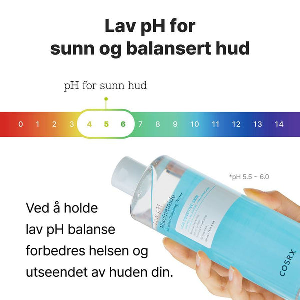 Low pH Niacinamide Micellar Cleansing Water 400ml
