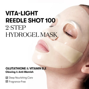 Vita-Light Reedle Shot 100 2Step Hydrogel Mask