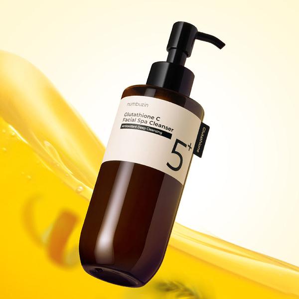 No.5+ Glutathione Vitamin Facial Spa Cleanser 200ml