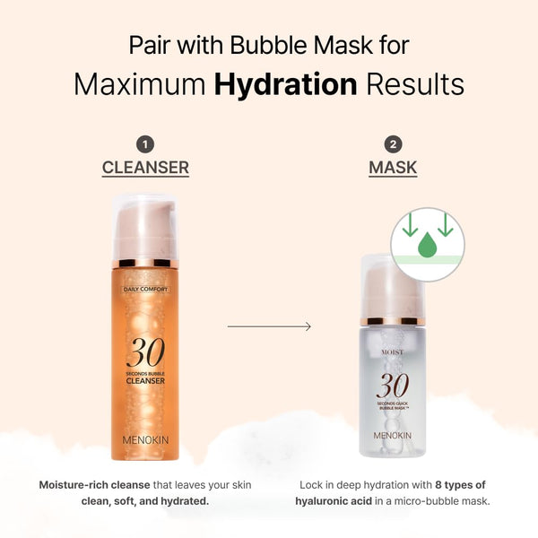 30 Seconds Bubble Cleanser DAILY COMFORT 150ml