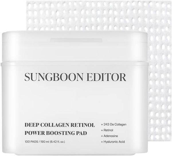 Deep Collagen Retinol Power Boosting Pad 190ml (100pcs)