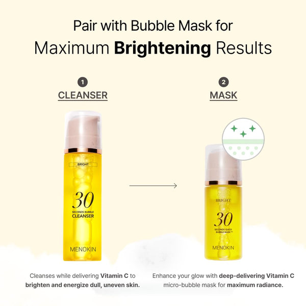 30 Seconds Bubble Cleanser BRIGHT 150ml