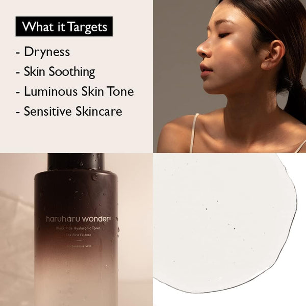 Black Rice Hyaluronic Toner For Sensitive Skin 300ml