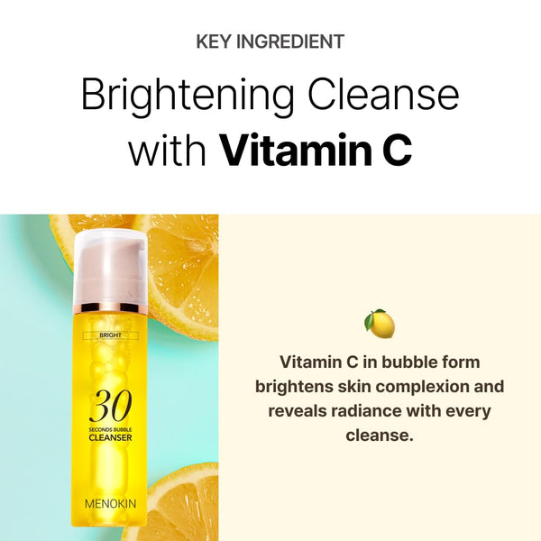 30 Seconds Bubble Cleanser BRIGHT 150ml
