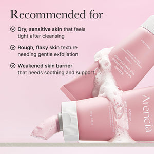 Rosehip Mild PH Balancing Rice Cake Cleanser 150g