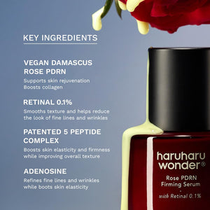 Rose PDRN Firming Serum 30ml (with Retinal 0.1%)