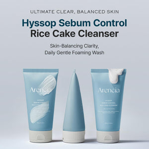 Hyssop Sebum Control Rice Cake Cleanser 150g