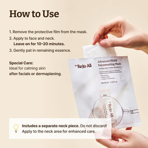 Advanced PDRN Rejuvenating Mask 4stk