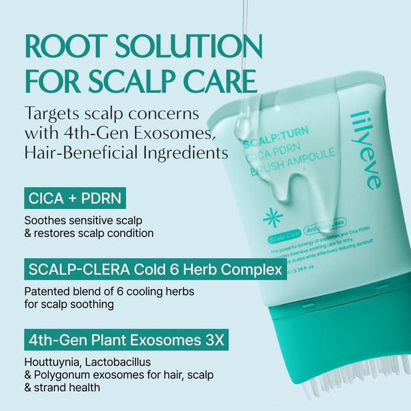 SCALP:TURN CICA PDRN BRUSH Ampoule 100ml