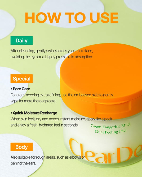 Mild Dual Peeling Pad 140ml/ 50 pads