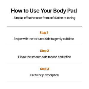 TXA Body Clarifying Pad (50 Pads)